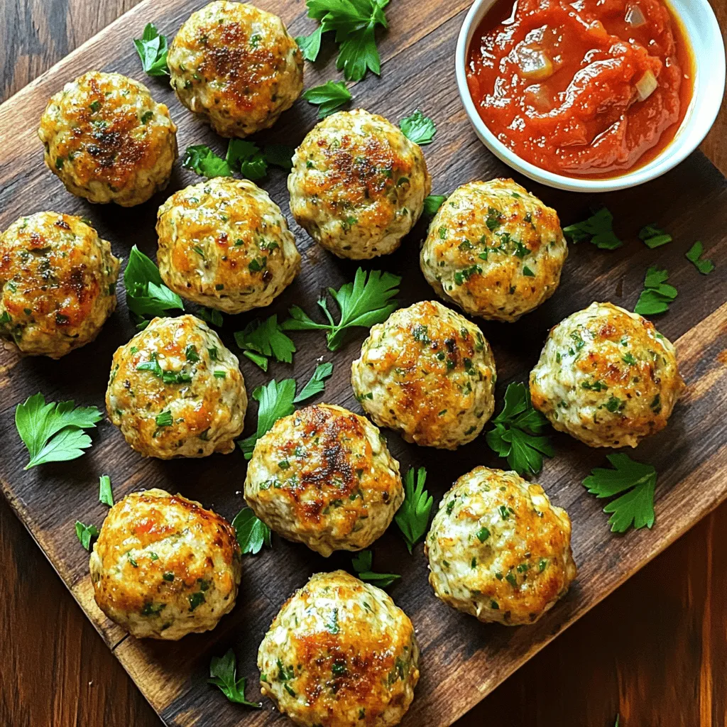 Garlic Herb Chicken Meatballs Flavorful and Easy Recipe