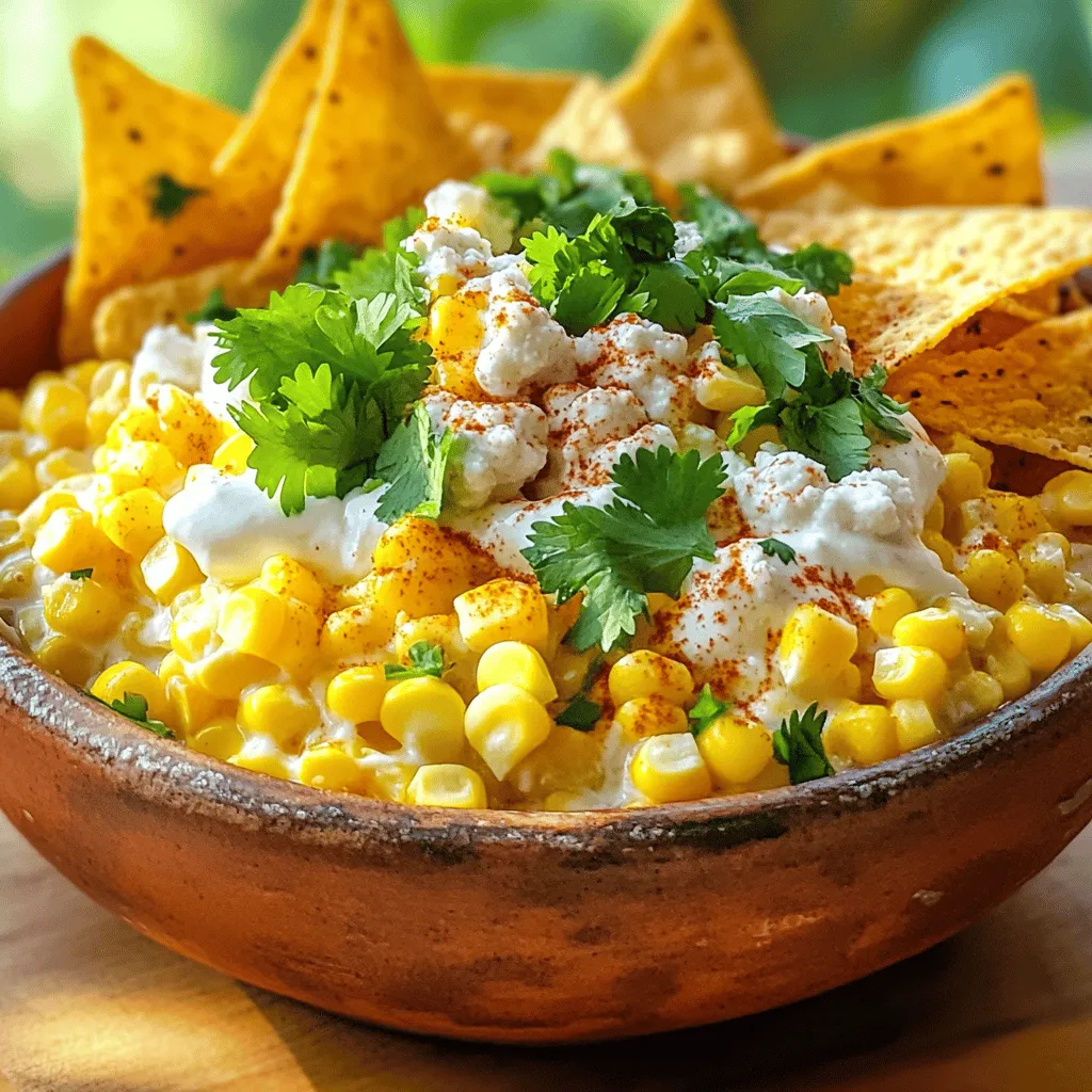 Mexican Street Corn Dip Flavorful and Easy Recipe