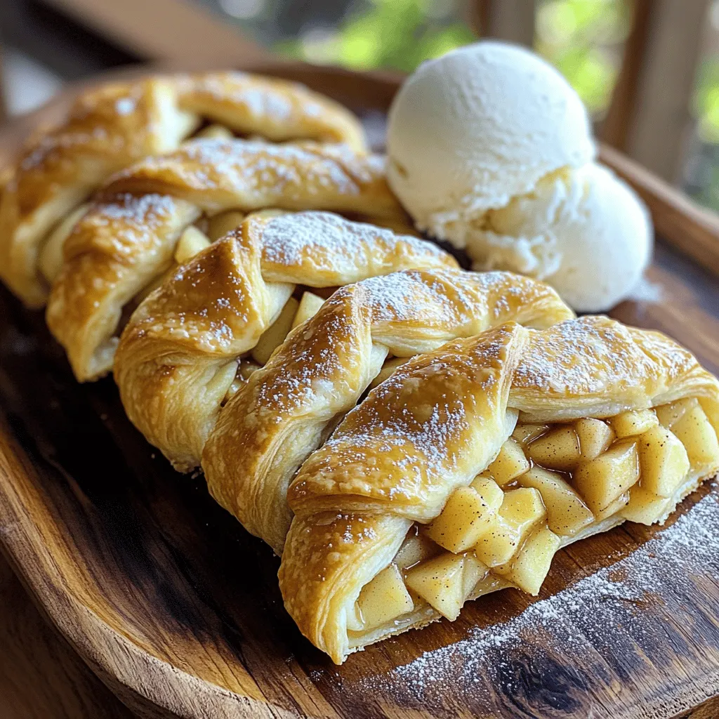 Savory Apple Pie Crescent Rolls Easy and Delicious Treat