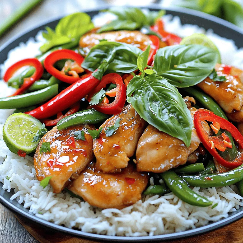 Thai Basil Chicken Stir-Fry Flavorful Weeknight Meal