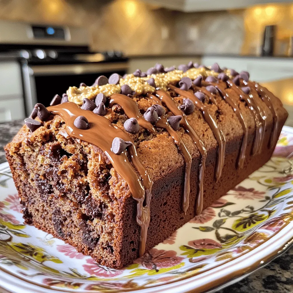 Chocolate Tahini Banana Bread Delightful and Easy Recipe