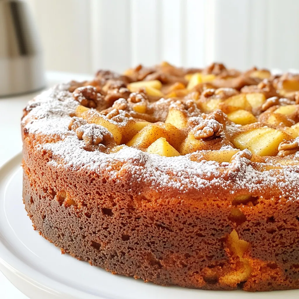 Brown Butter Apple Spice Cake Delightful and Easy