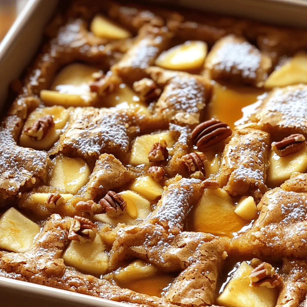 Brown Butter Maple Apple Blondies Delightful Dessert