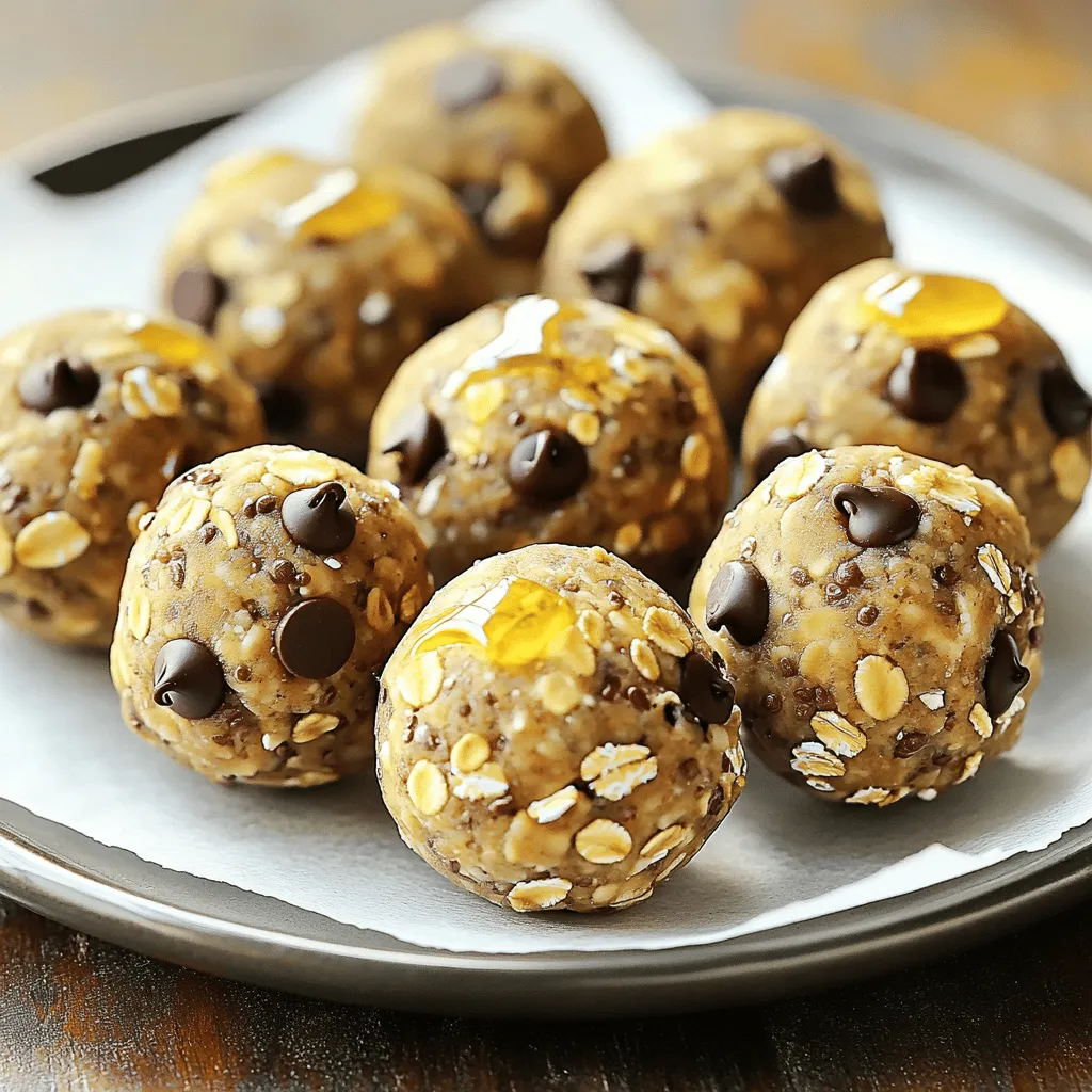 No Bake Cookie Dough Energy Balls Easy and Tasty Treat