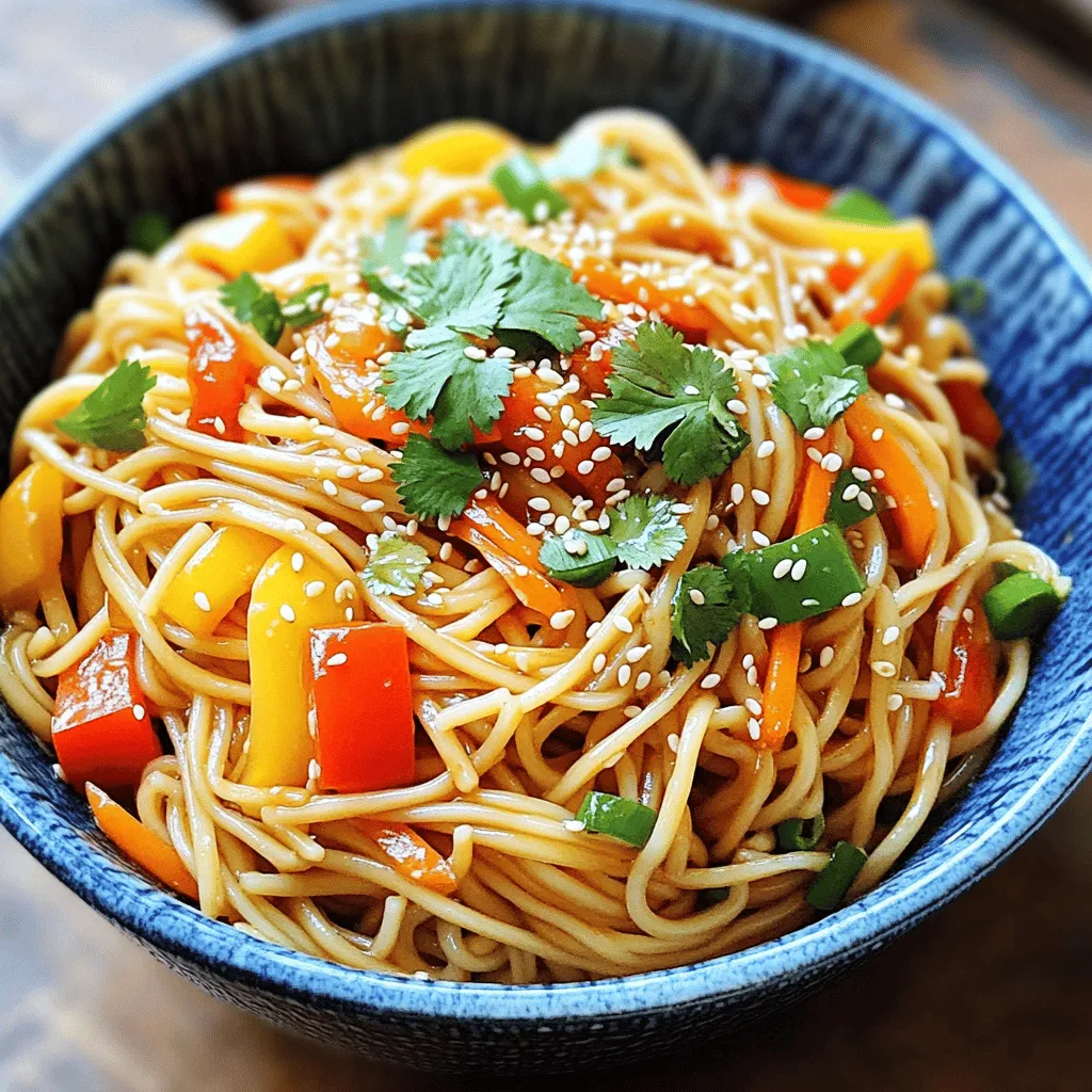 Spicy Garlic Noodles Flavorful and Easy Dish