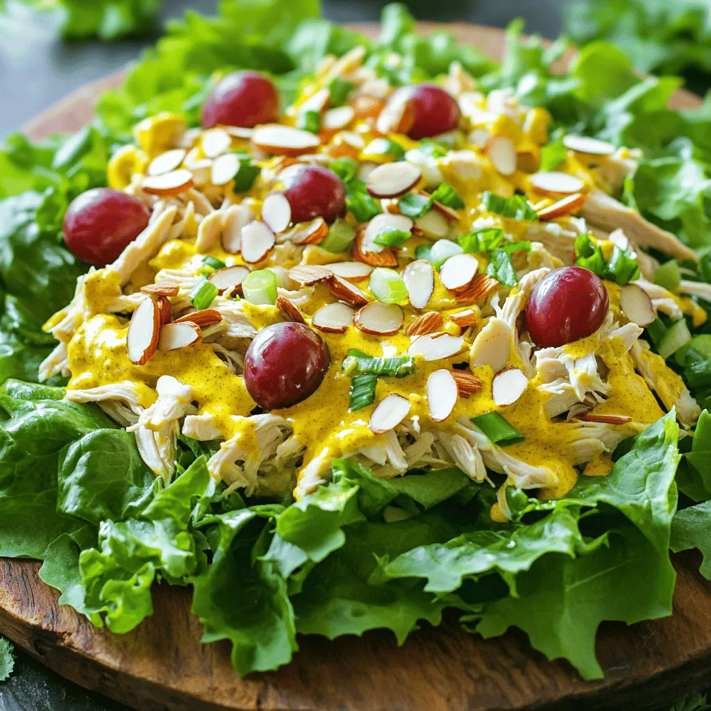 Curry Chicken Salad Tasty and Healthy Delight