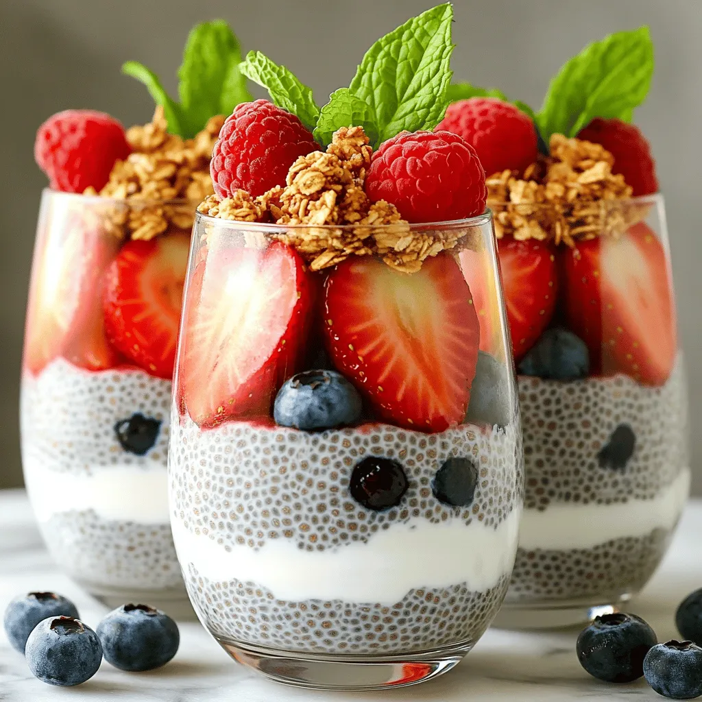Berry Chia Pudding Parfaits Simple and Healthy Treat