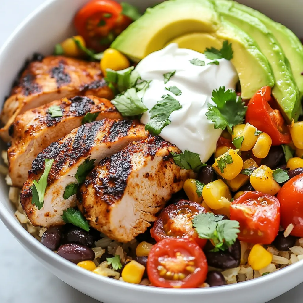 Chipotle Chicken Burrito Bowls Flavorful Meal Idea