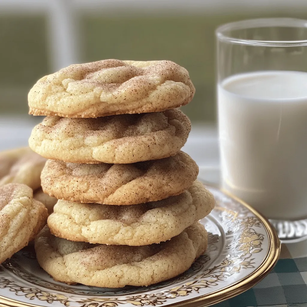 Soft and Chewy Snickerdoodle Cookies Delightful Treat