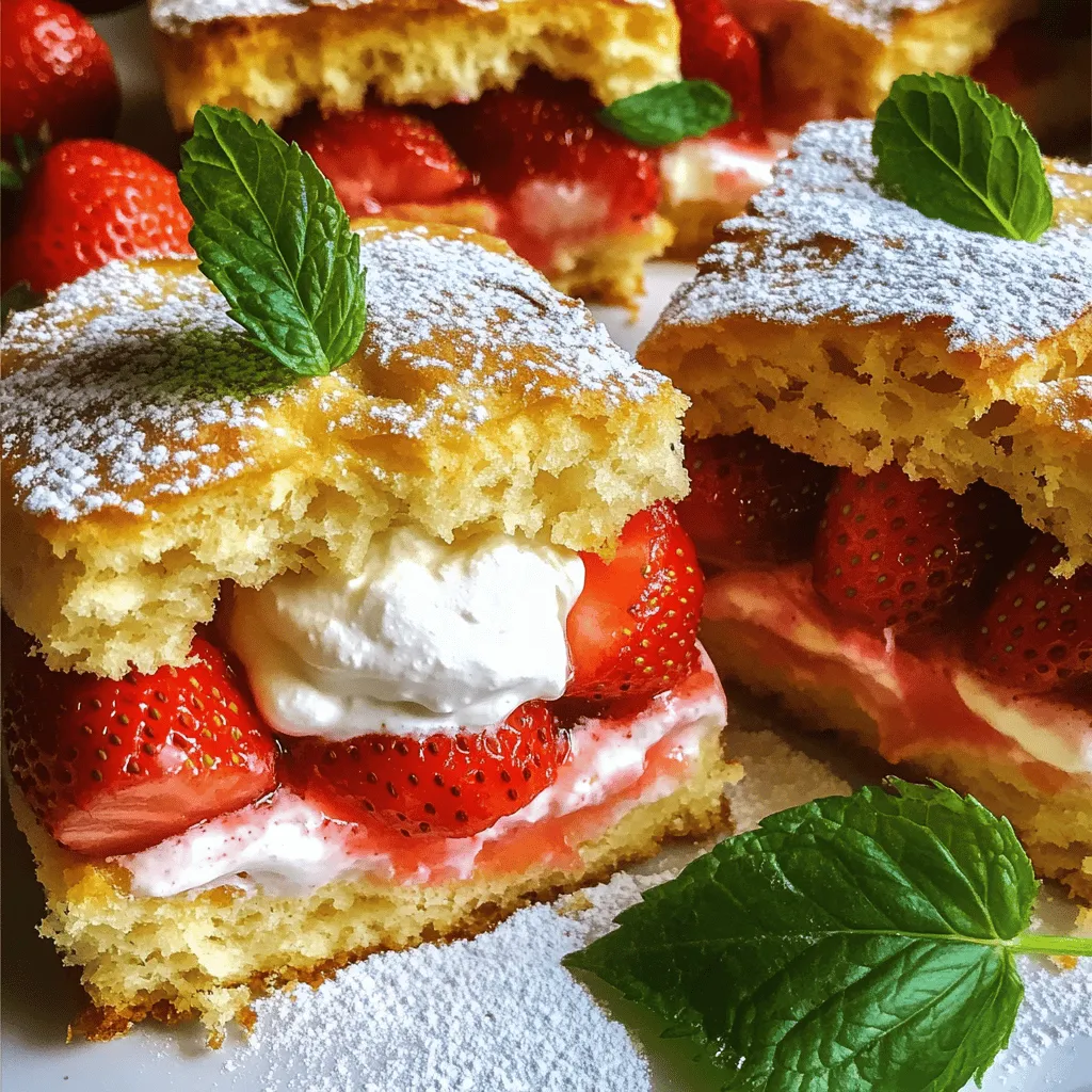 Easy Strawberry Shortcake Delightful and Simple Treat