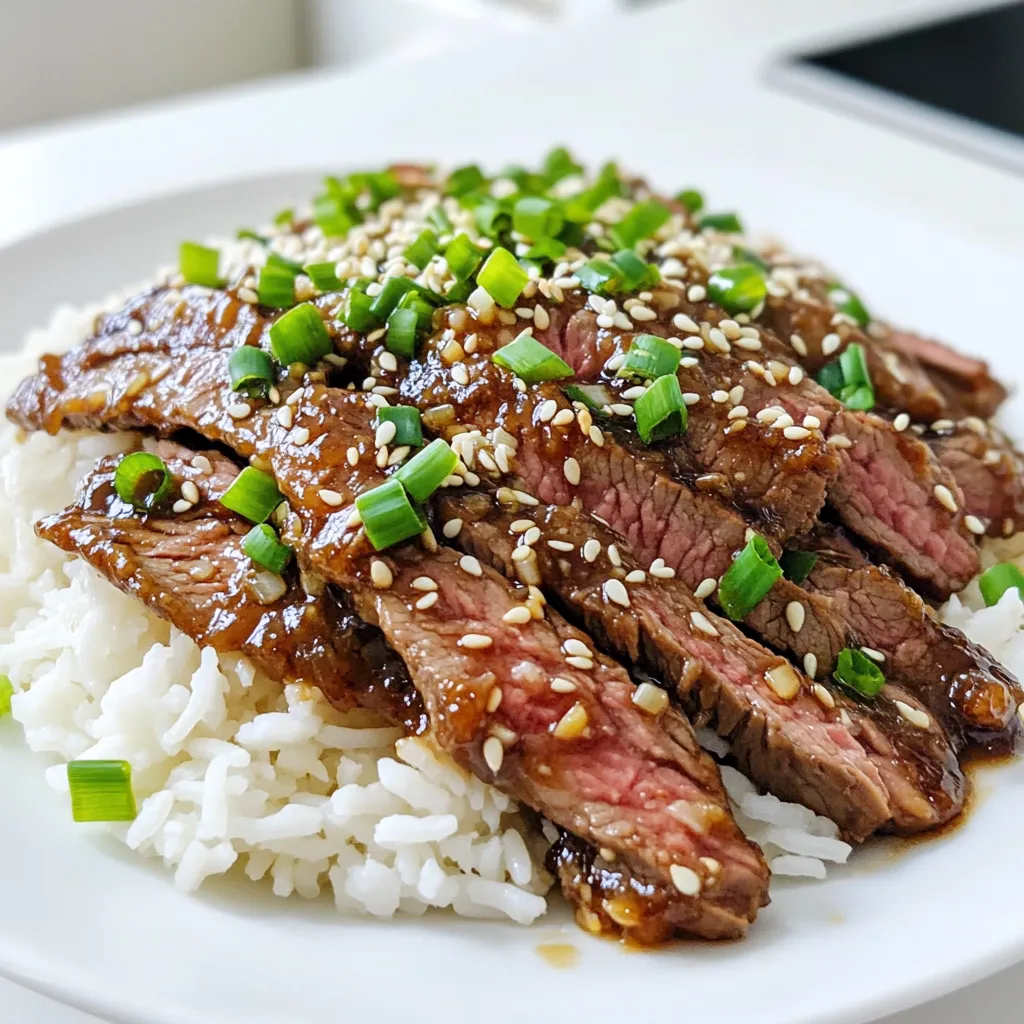 Better Than Takeout Garlic Sesame Beef Recipe Delight