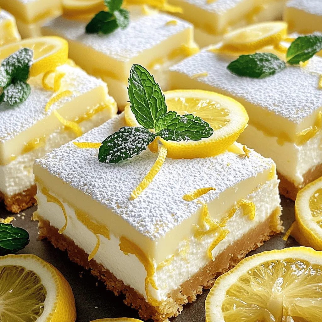 Lemon Ricotta Cheesecake Bars Delightful and Simple Treat