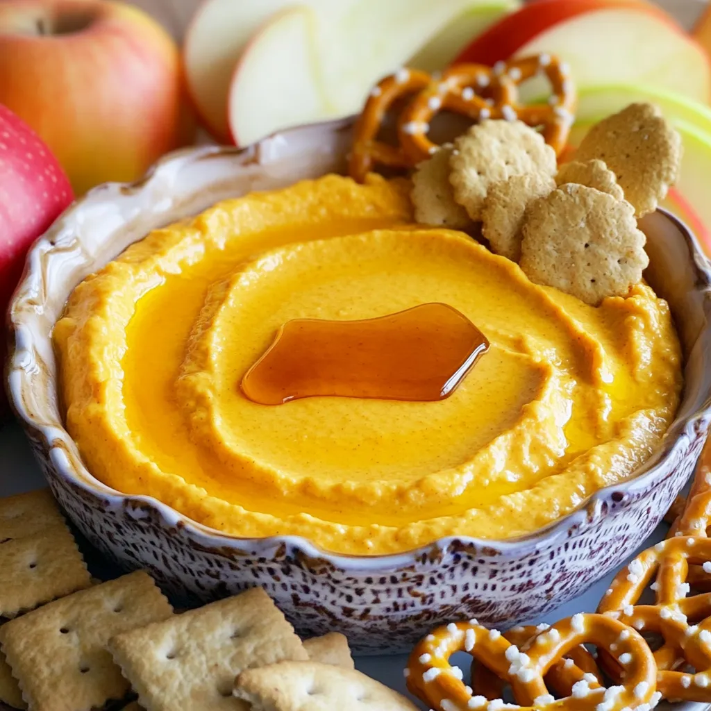 Pumpkin Spice Cheesecake Dip Perfect for Fall Parties