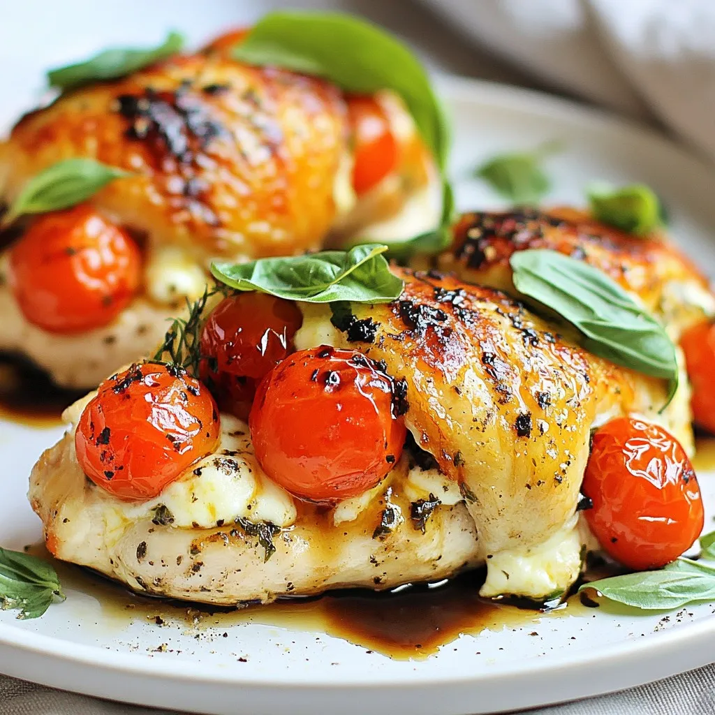 Caprese Stuffed Chicken Breast Satisfying and Tasty