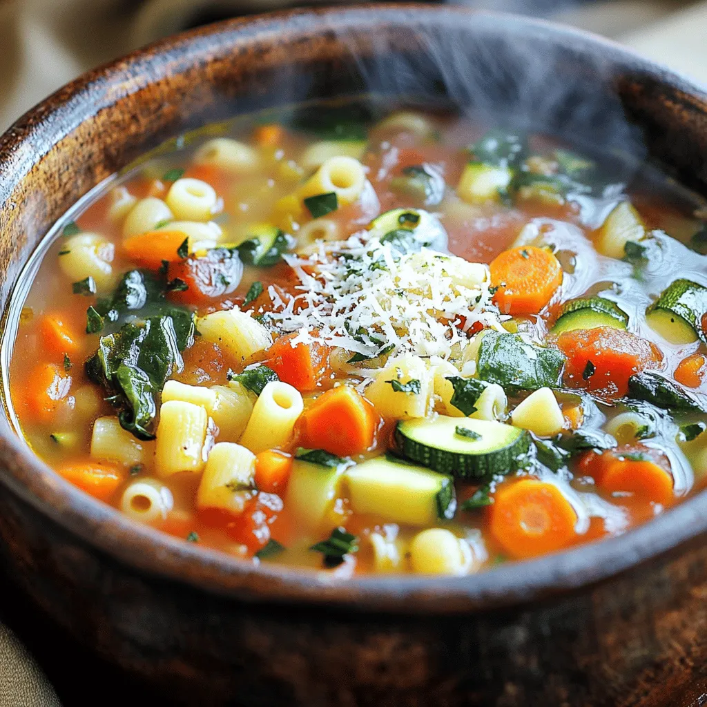 Easy Minestrone Soup Simple and Flavorful Recipe