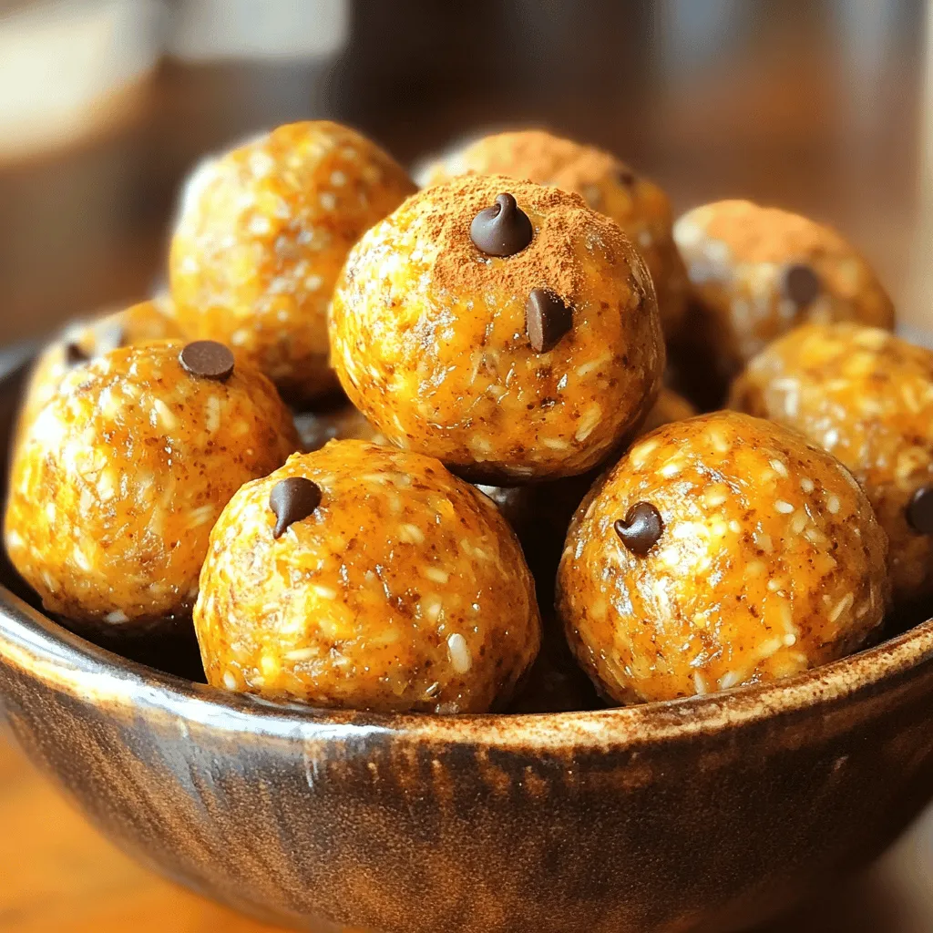 Pumpkin Spice Energy Balls Nutritious and Simple Treat