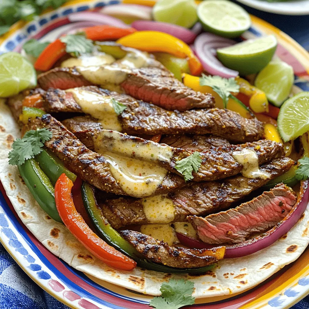 Garlic Butter Steak Fajitas Sheet Pan Delight