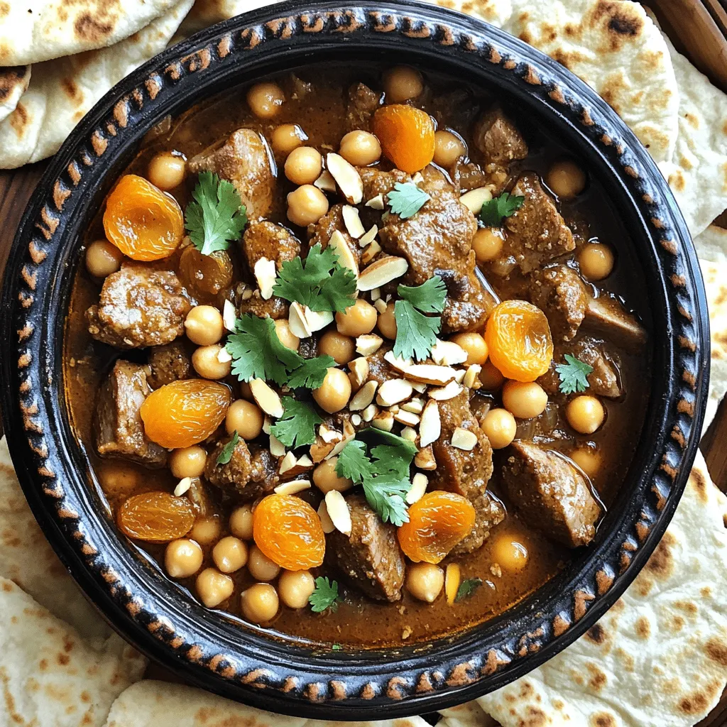 Moroccan Lamb Tagine with Apricots Flavorful Delight