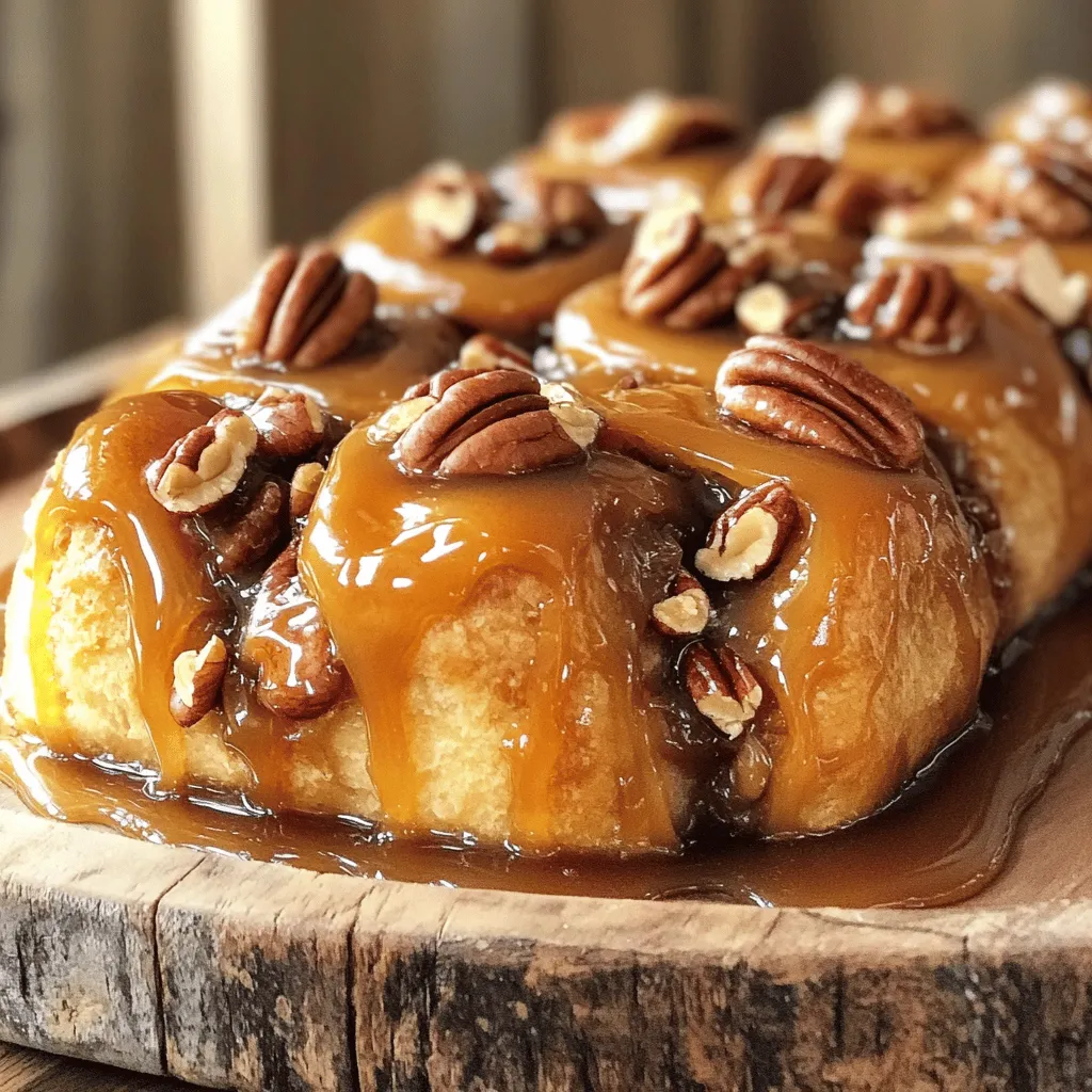 Caramel Pecan Sticky Buns Gooey and Delicious Treat