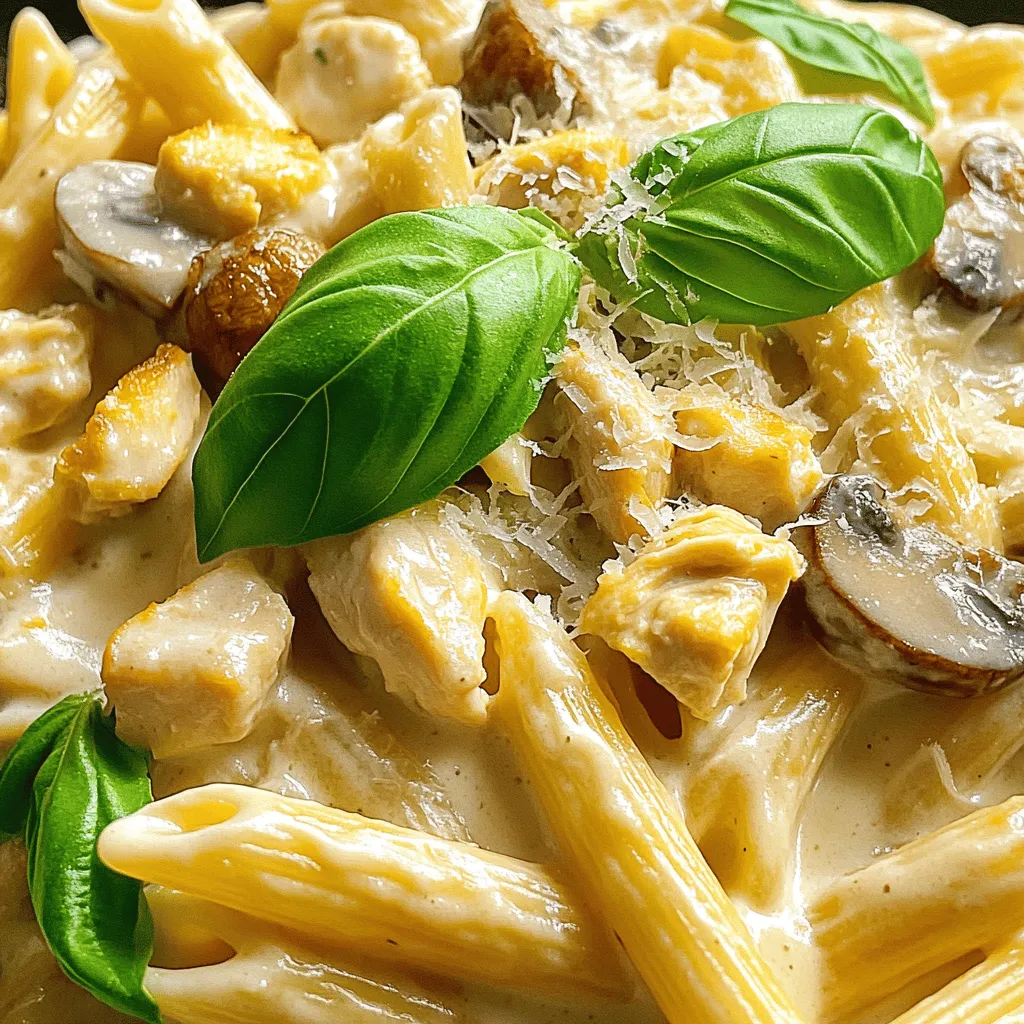 Creamy Chicken Penne Tasty and Quick Dinner Delight
