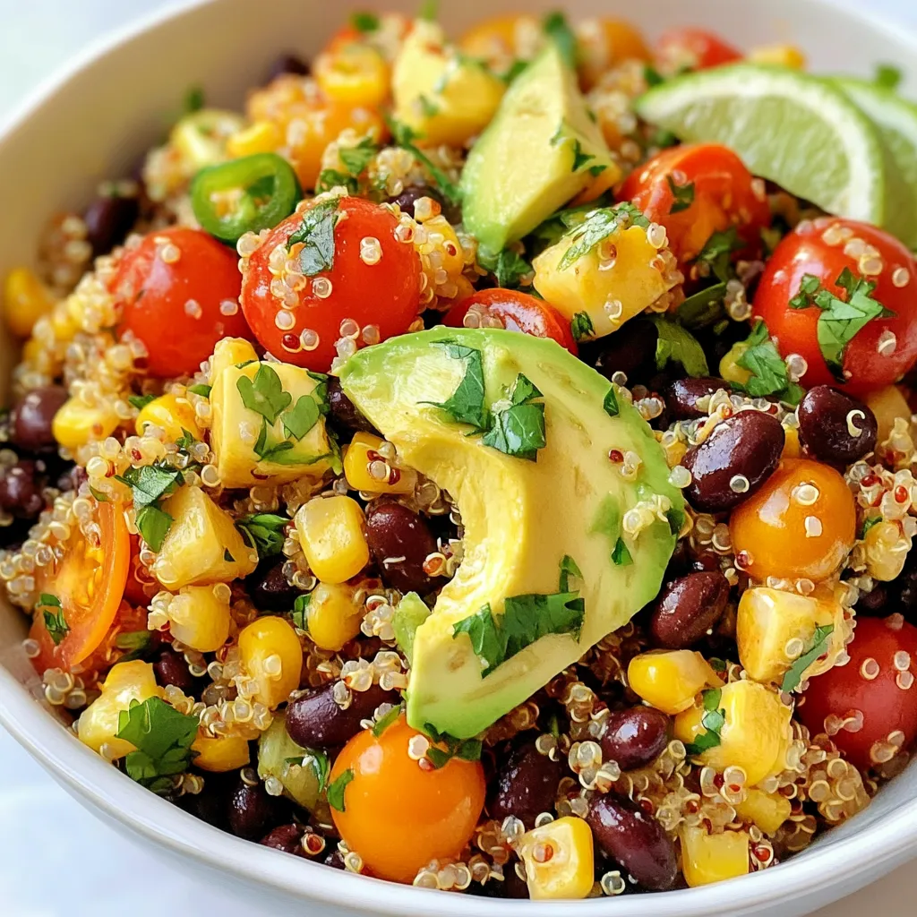 Southwest Quinoa Salad Vibrant and Healthy Delight