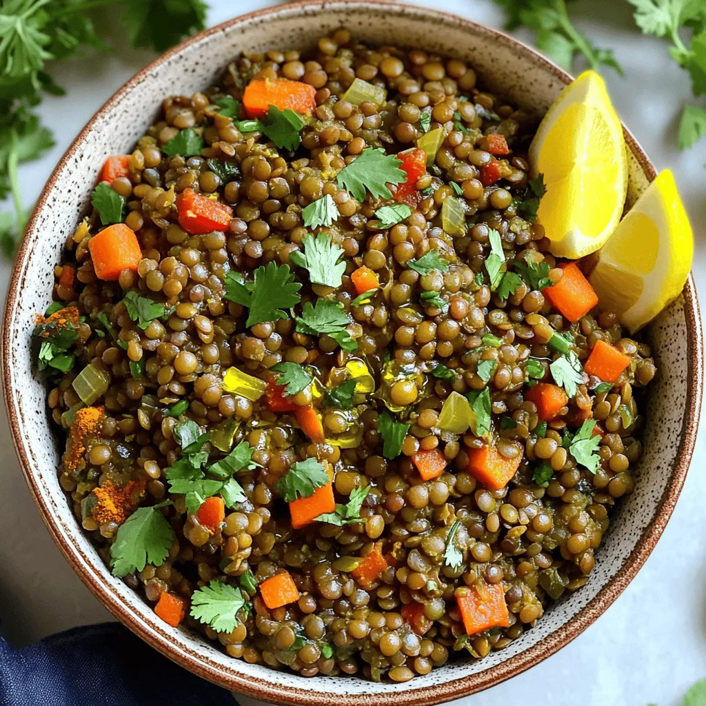 Moroccan Instant Pot Lentils Flavorful and Nutritious