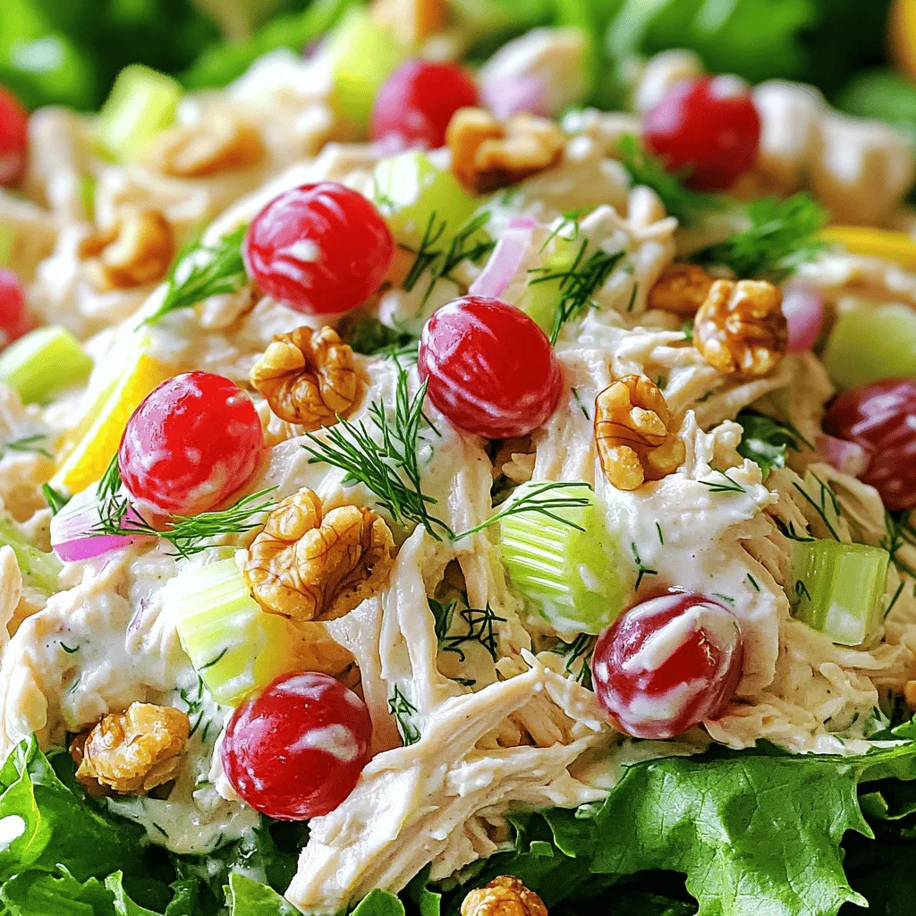 Greek Yogurt Chicken Salad Simple and Tasty Meal