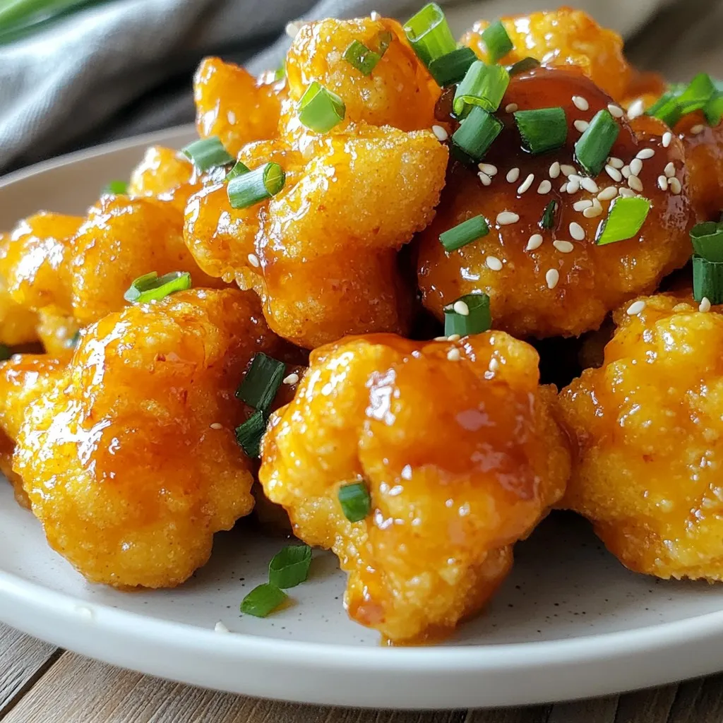Sweet Chili Cauliflower Bites Crispy and Flavorful Snack