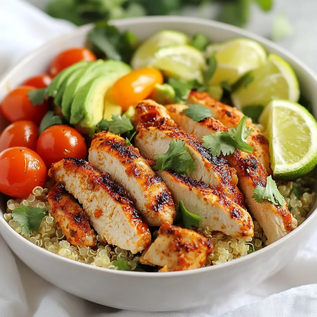 Cilantro Lime Quinoa Chicken Fresh and Flavorful Dish