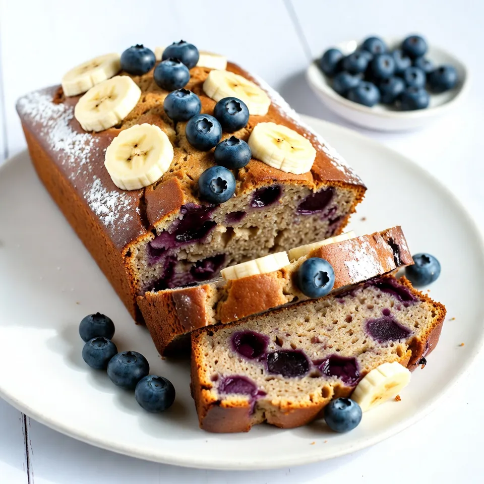 Blueberry Banana Bread Simple and Delicious Recipe