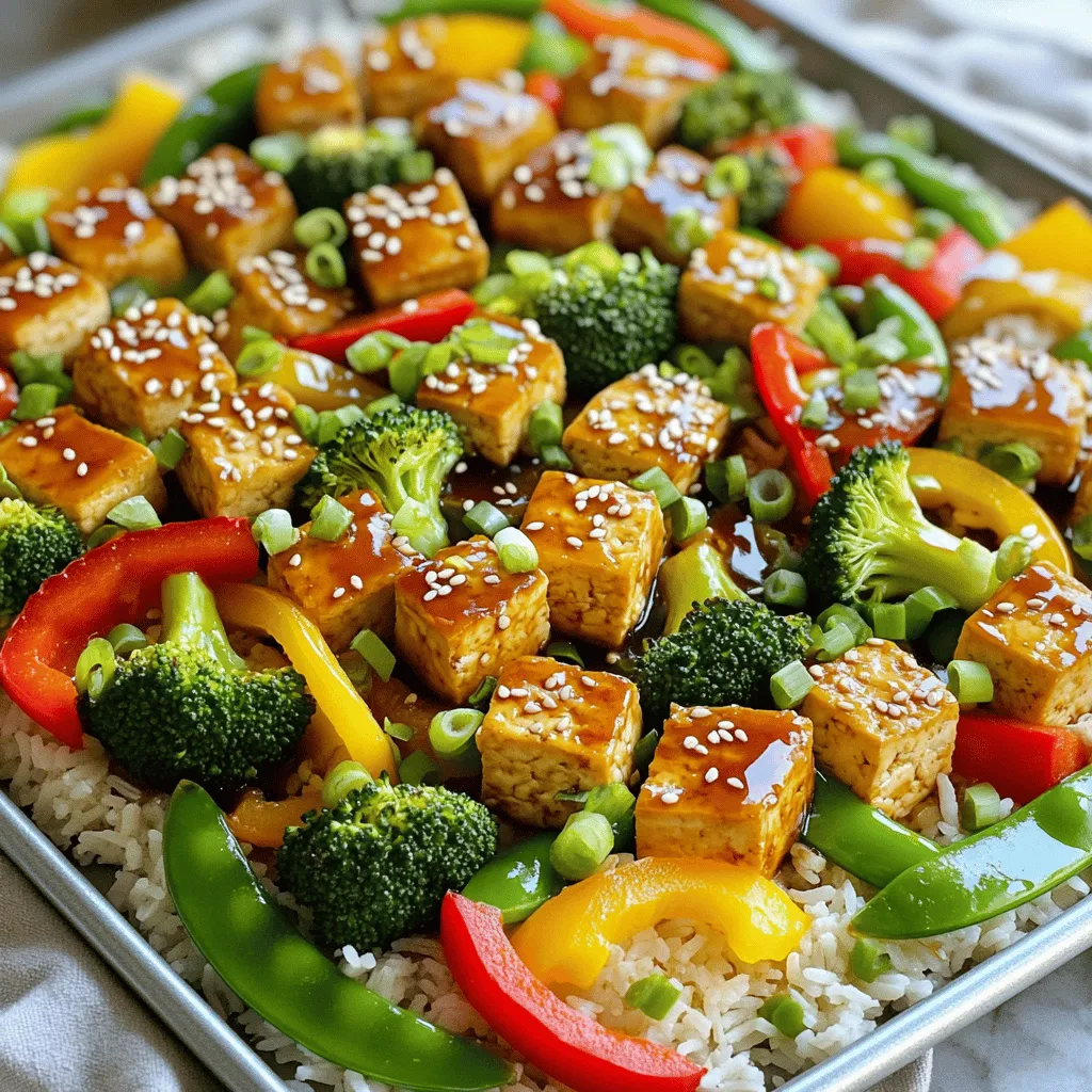 Sheet Pan Teriyaki Tofu &#038; Veggies Flavorful Delight