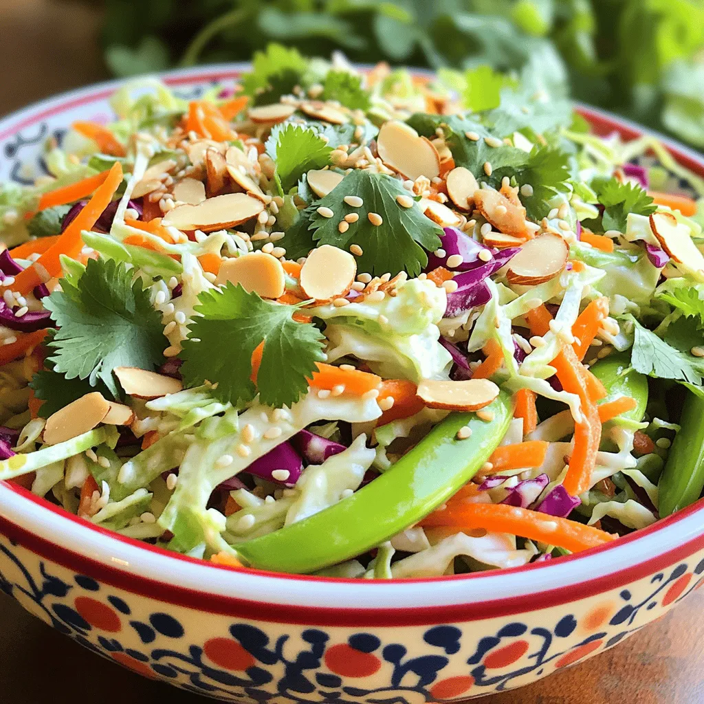 Crunchy Asian Slaw Vibrant and Fresh Salad Recipe