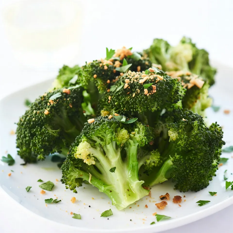 Garlic Parmesan Roasted Broccoli Flavorful Side Dish