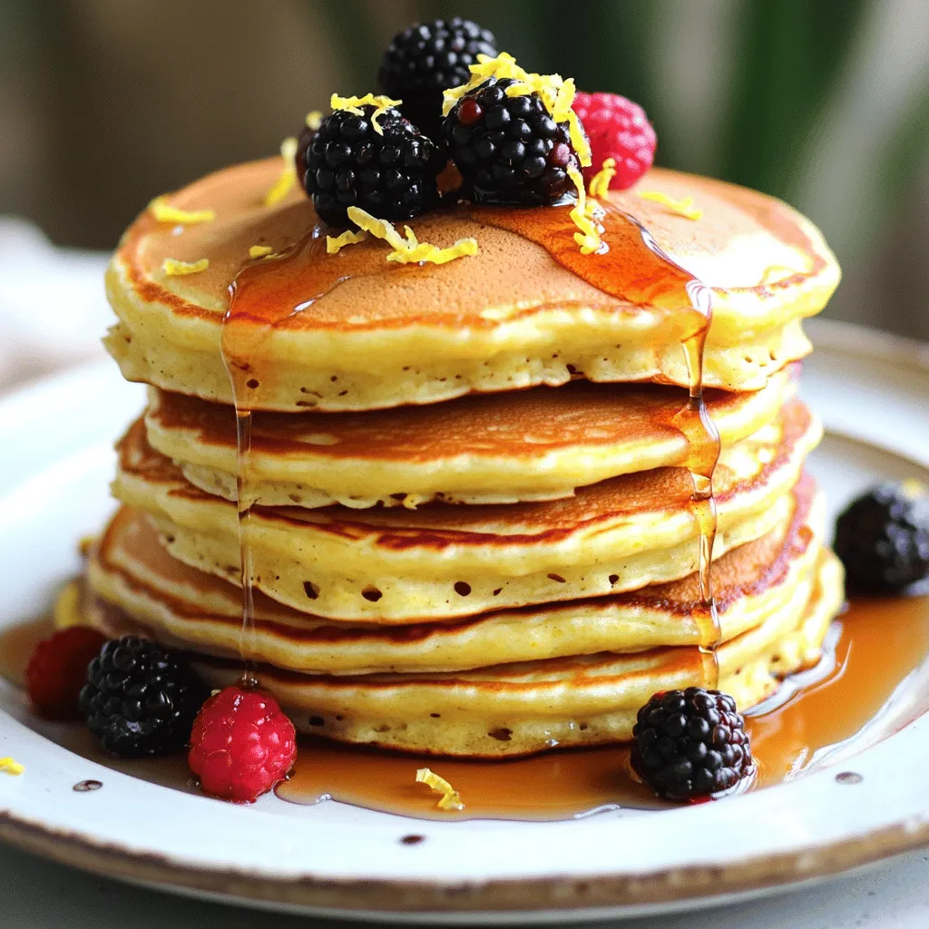 Lemon Ricotta Pancakes Fluffy and Delicious Treat