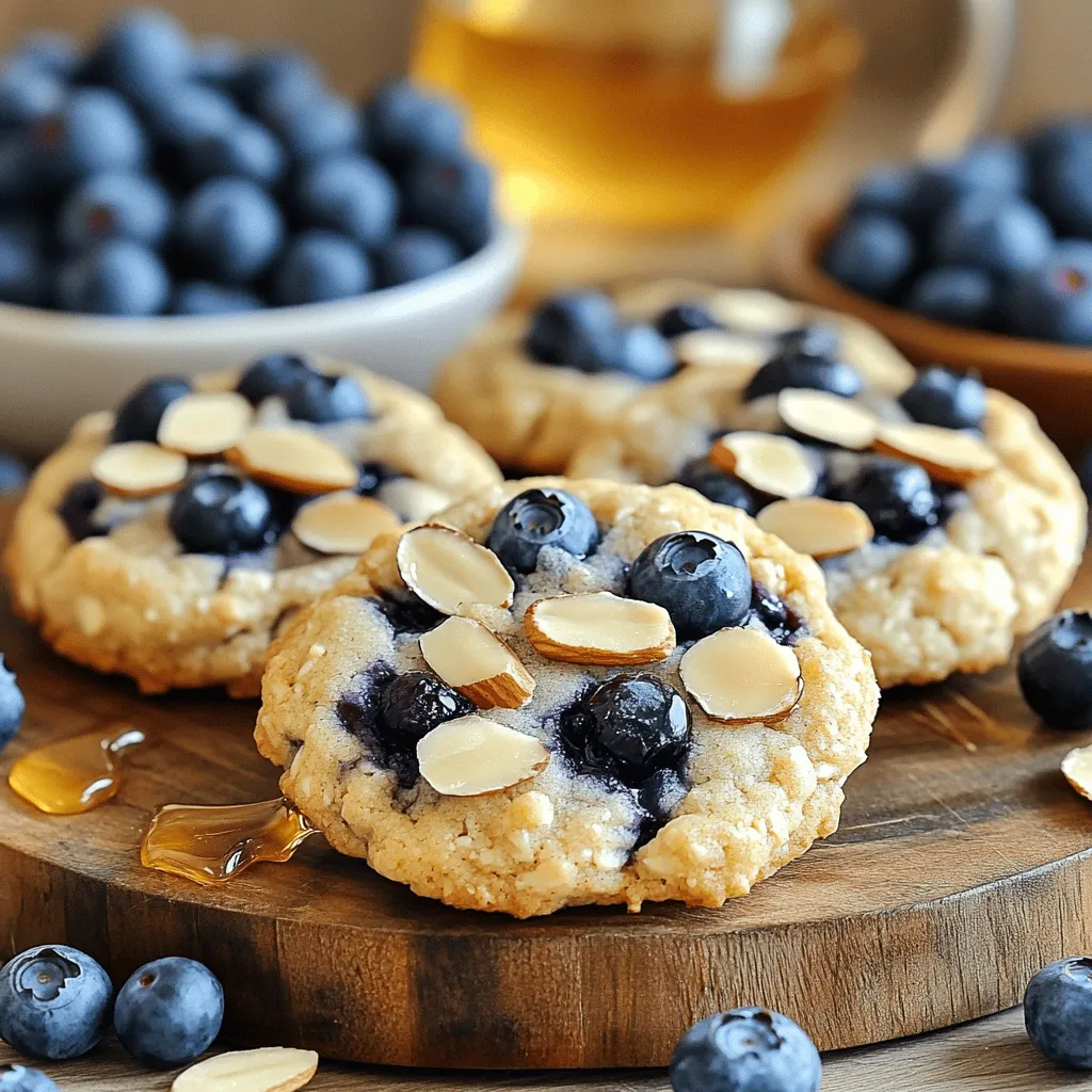 Blueberry Almond Breakfast Cookies Easy and Delicious