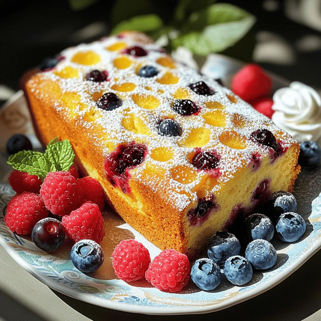 Sweet Berry Loaf Delight Tasty and Simple Recipe
