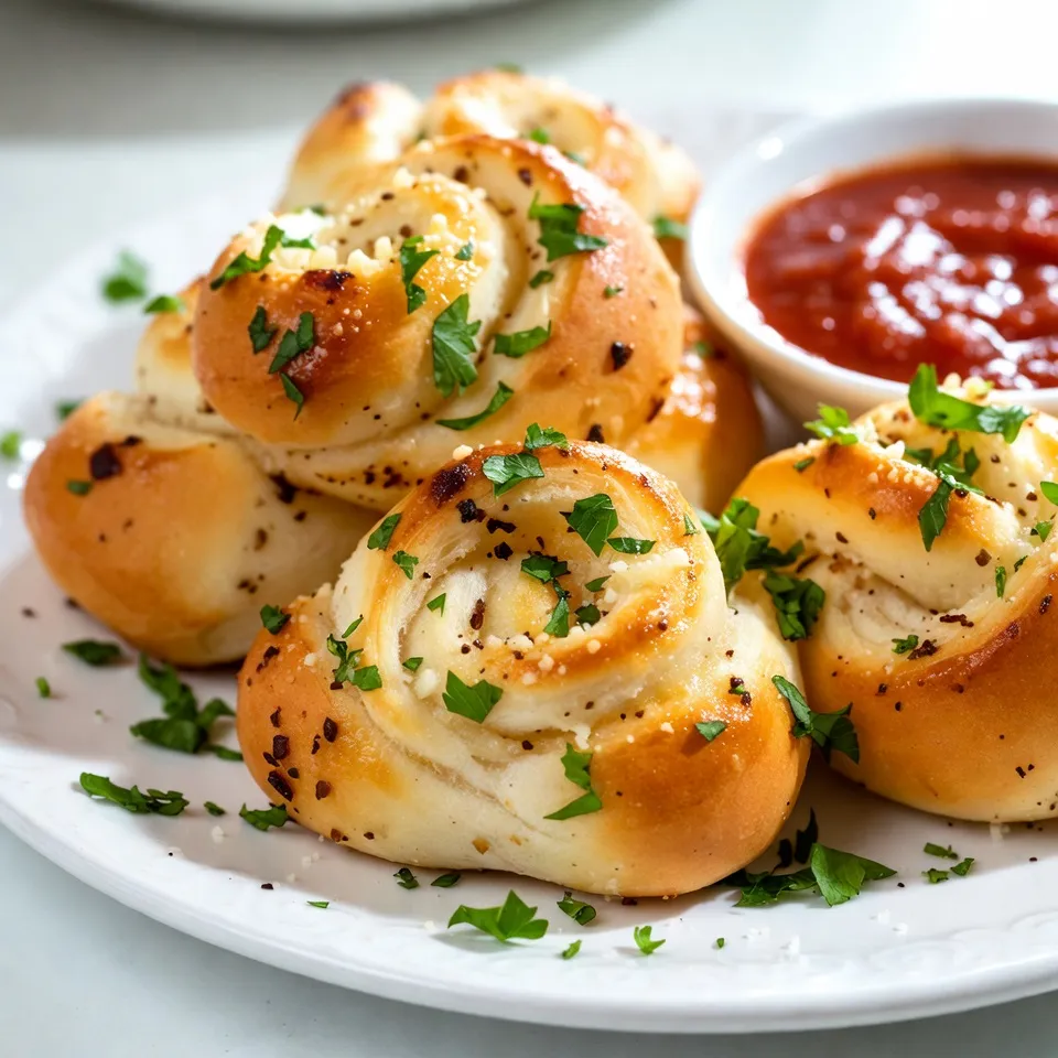 Garlic Butter Parmesan Knots Tasty and Easy Recipe