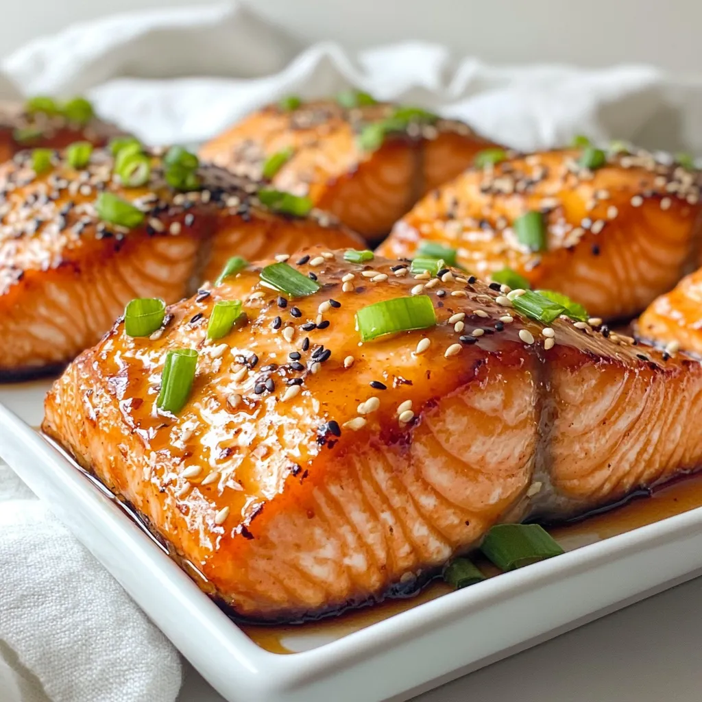 Sweet Soy Glazed Salmon Tasty and Simple Recipe