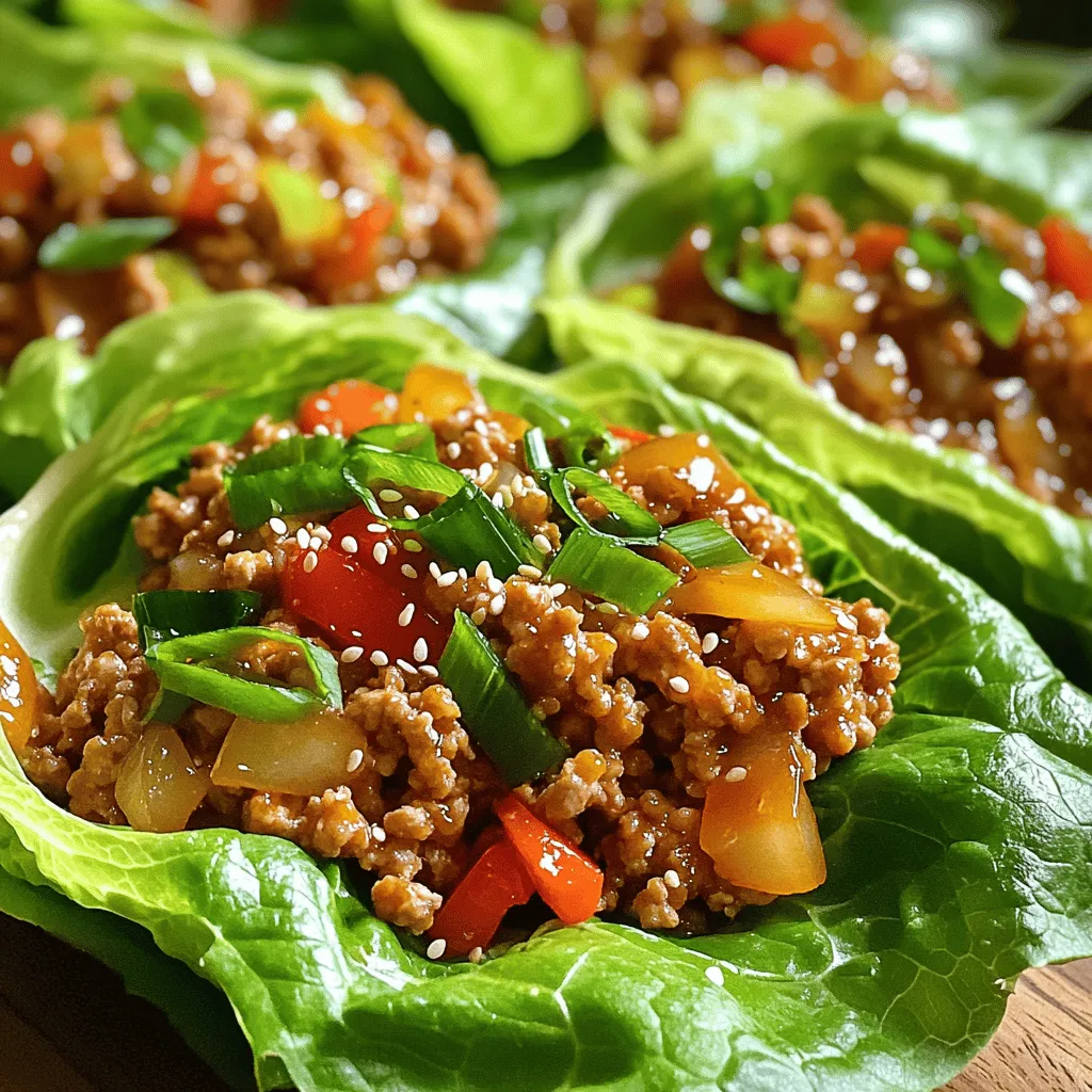 Spicy Chicken Lettuce Wraps Tasty and Easy Recipe