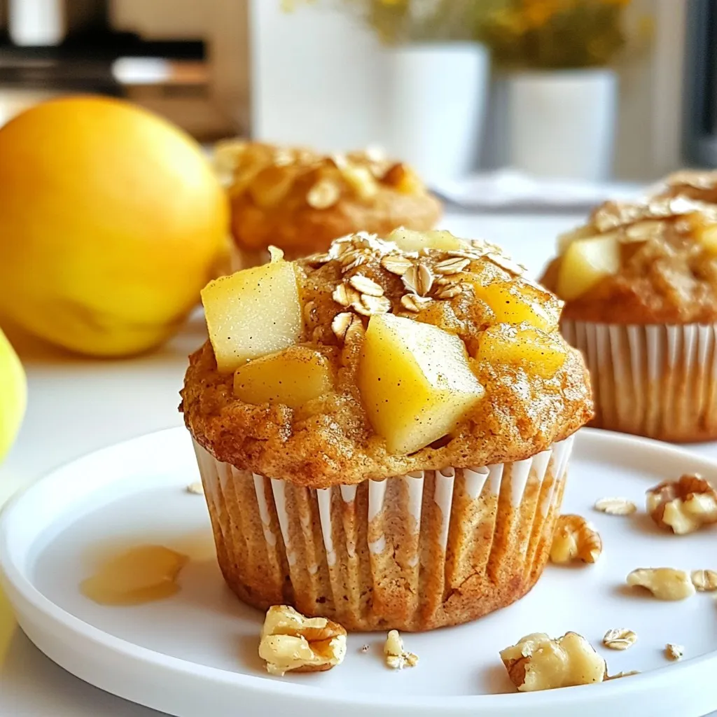 Apple Cinnamon Energy Muffins Tasty and Healthy Treat