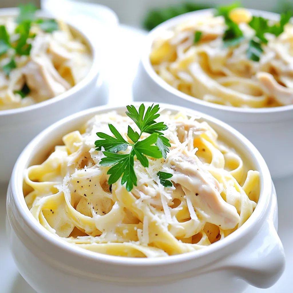 Slow Cooker Creamy Chicken Alfredo Delightful Recipe