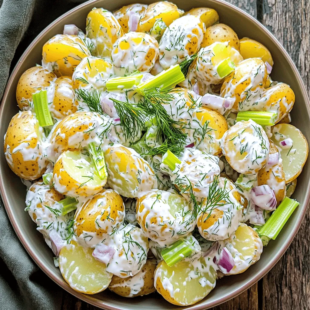 Creamy Dill Potato Salad Fresh and Flavorful Side