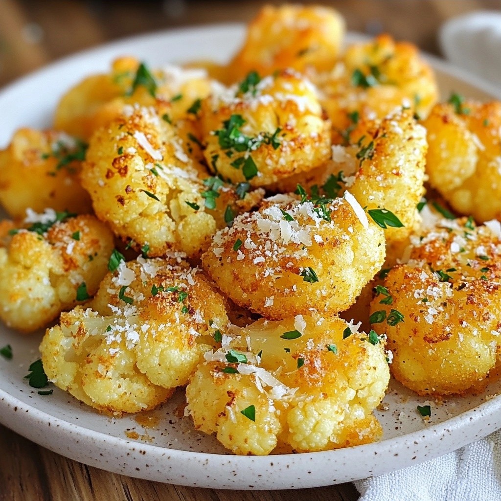 Crunchy Keto Herb Garlic Cauliflower Chips Delight