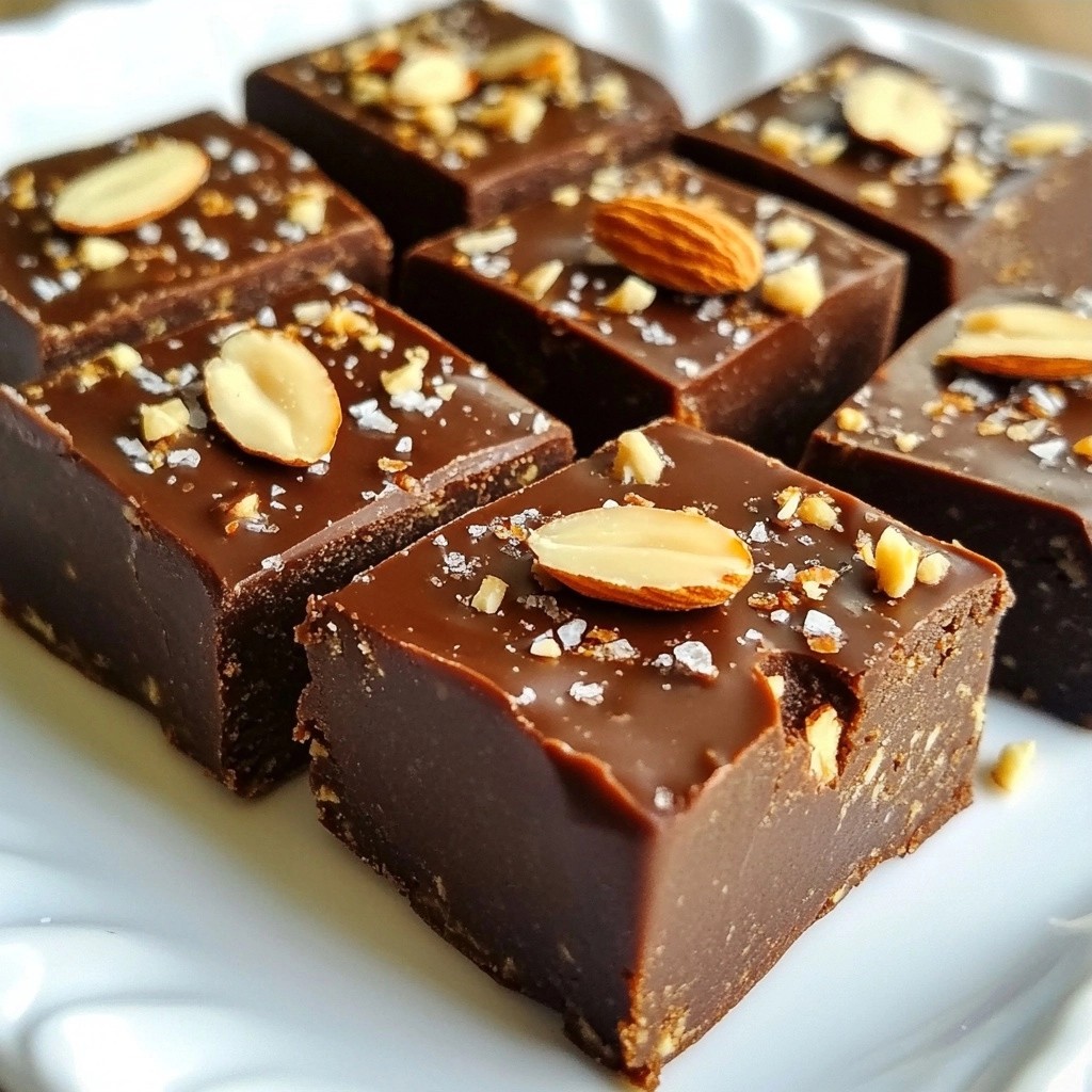 Sugar-Free Chocolate Almond Fudge Rich and Creamy Treat