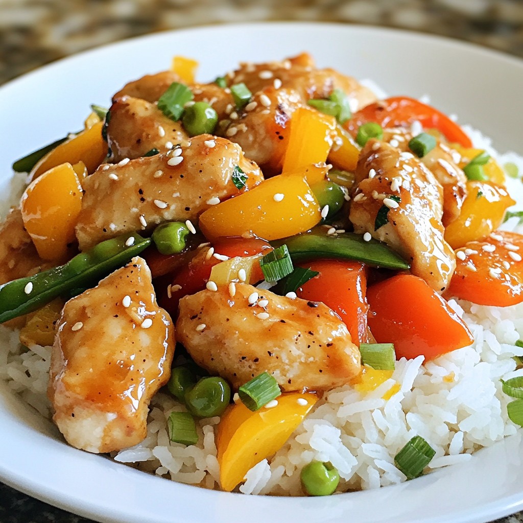 Orange Ginger Chicken Stir Fry Flavorful Quick Meal
