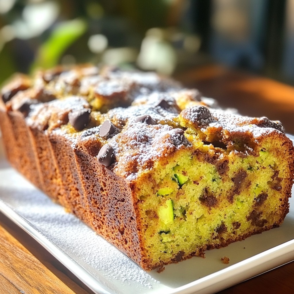 Chocolate Chip Zucchini Bread Fresh and Flavorful Delight