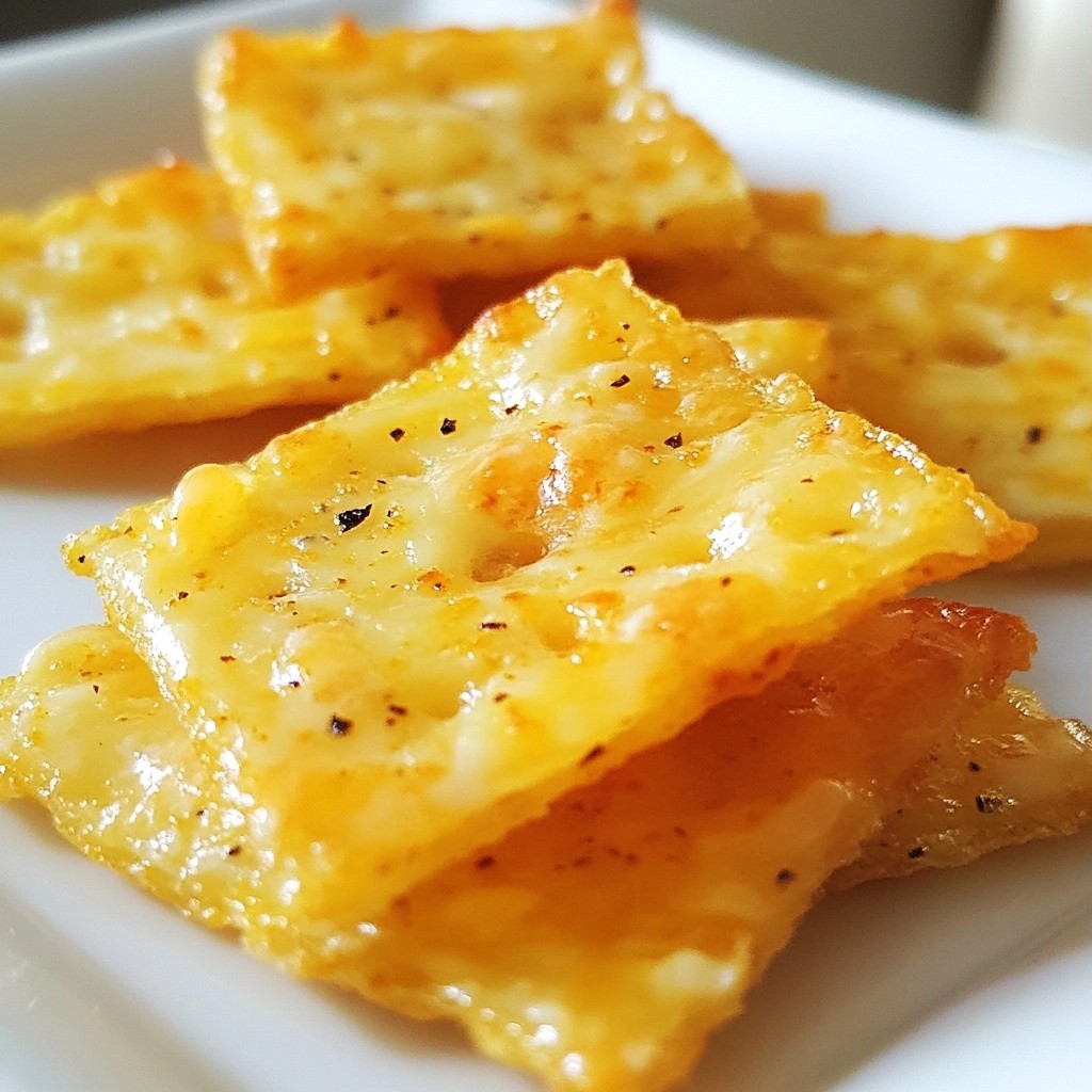 Crunchy Keto Pepper Jack Cheese Crisps Recipe