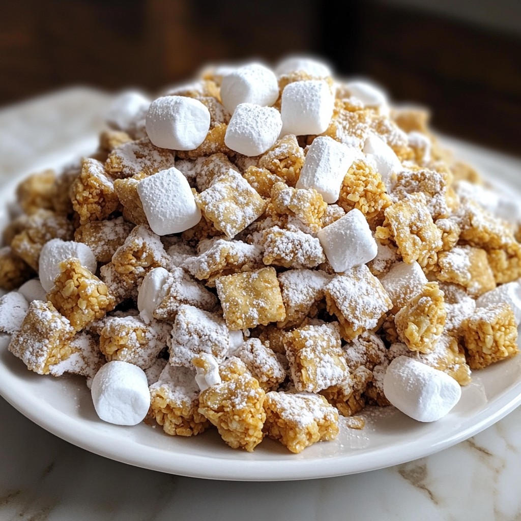 S'mores Puppy Chow Irresistible Sweet Snack Recipe