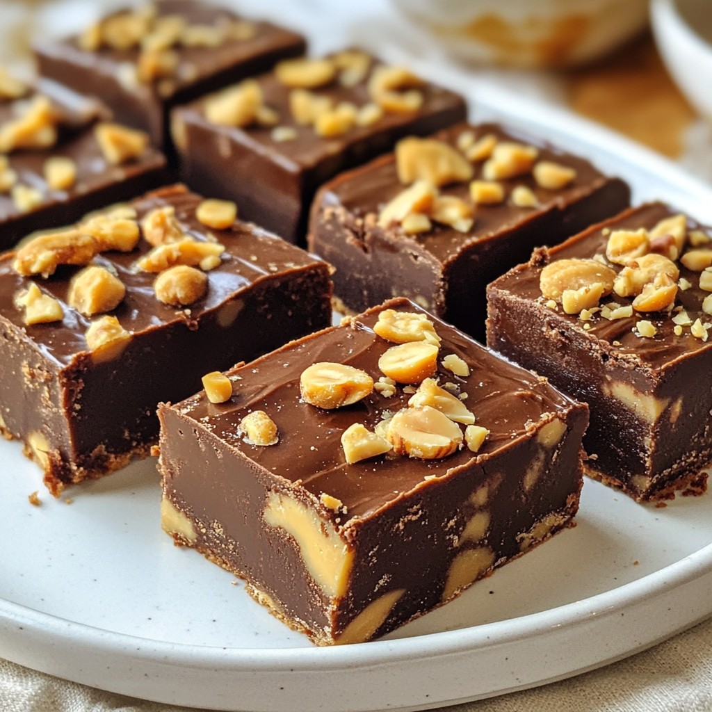 Rich Keto Peanut Butter Fudge Bars Irresistible Treat