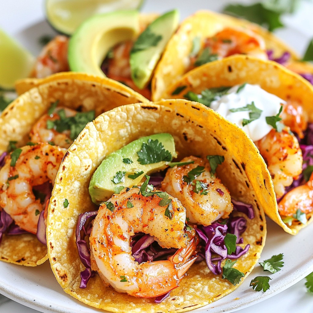Spicy Garlic Shrimp Tacos Flavorful and Easy Meal